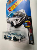 Hot Wheels 1/64 Aston Martin Vantage GT3 White - Damaged Card