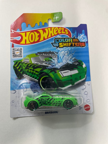Hot Wheels 1/64 Color Shifters Barbaric Green