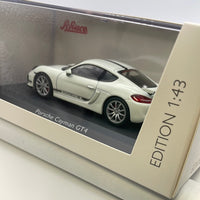 1/43 Schuco Porsche Cayman GT4 (981) White