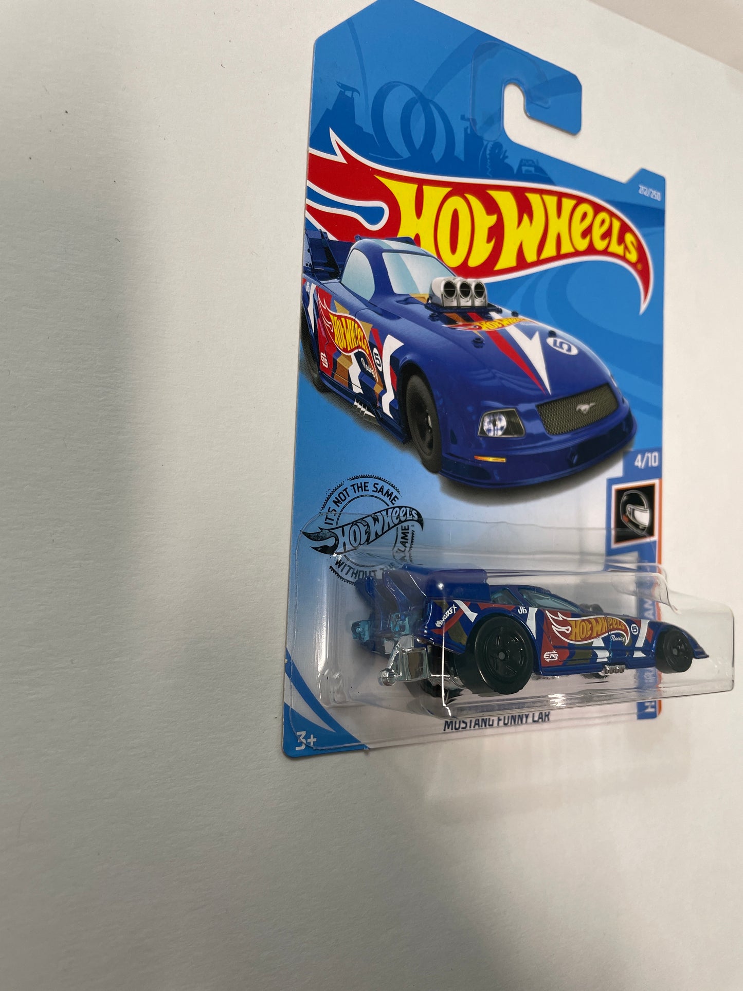 Hot Wheels 1/64 Mustang Funny Car Blue