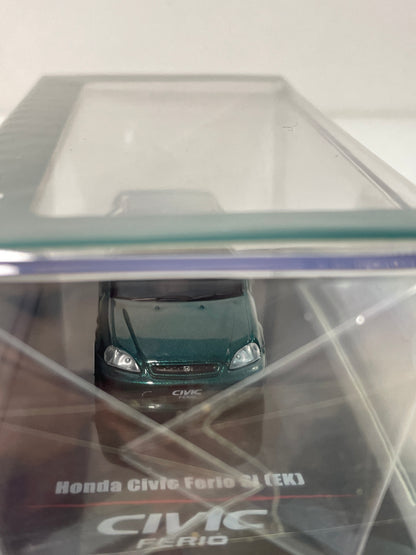 Inno64 1/64 Honda Civic Ferio Si (EK) Green- IN64-EKS-GREEN