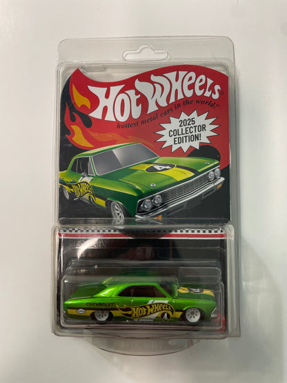 Hot Wheels 1/64 Mail In Collector Edition '66 Chevy Chevelle Green - JCB39-NK910 - Damaged Box