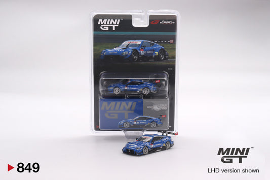 Mini GT 1/64 Autobacs Super GT Nissan Z GT500 #1 MARELLI Impul Z Team Impul 2023 Super GT Series Blue