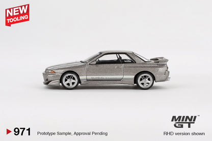 Mini GT 1/64 Nissan Skyline GT-R (R32) Veilside Combat C-I Combat Grey