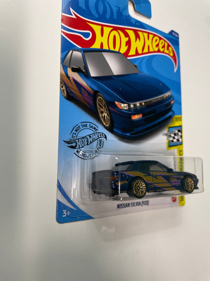 Hot Wheels 1/64 Nissan Silvia S13 Blue