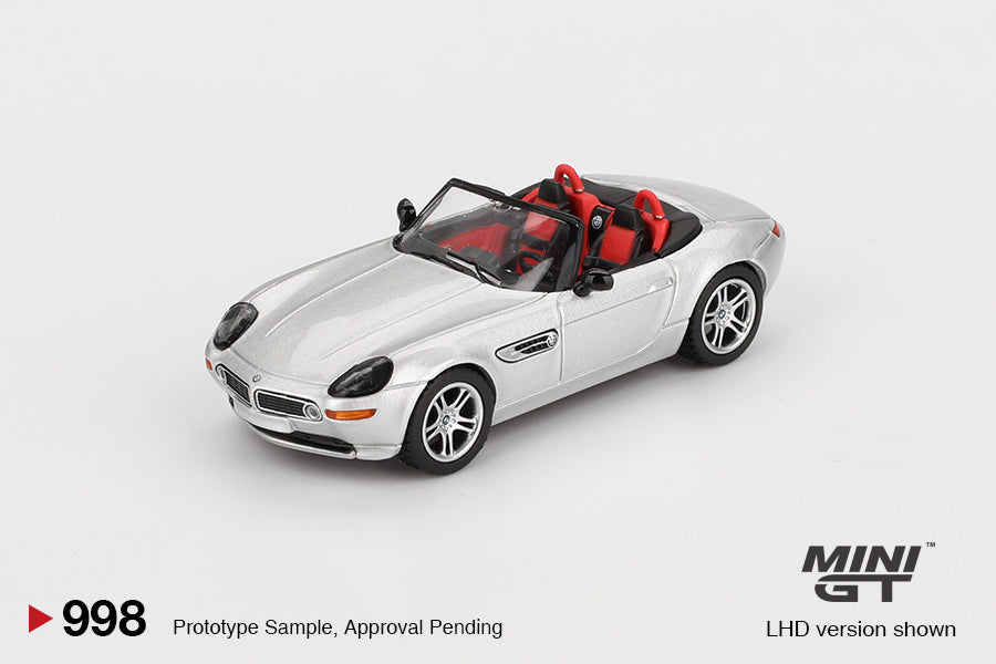 Mini GT 1/64 BMW Z8 Silver - MGT00998