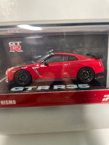 Inno64 1/64 Nissan GT-R (R35) Nismo Red