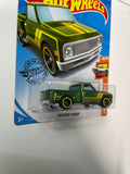 Hot Wheels 1/64 Super Treasure Hunt ‘69 Chevy Pickup Green