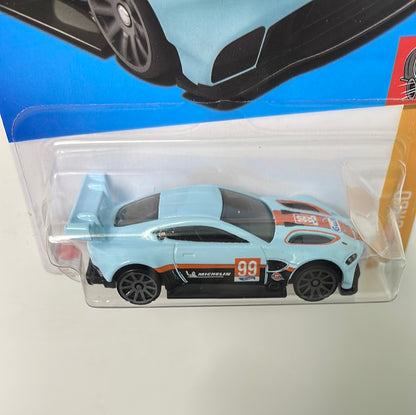 Hot Wheels 1/64 Aston Martin Vantage GTE Gulf Blue