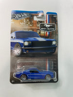 Hot Wheels 1/64 60 Years ‘65 Ford Mustang 2+2 Fastback Blue