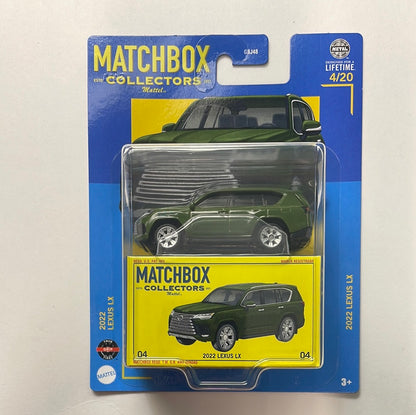 Matchbox Collectors 1/64 2022 Lexus LX Green