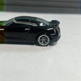 *Loose* Hot Wheels Speed Machines 2009 Nissan GT-R Spec V Black