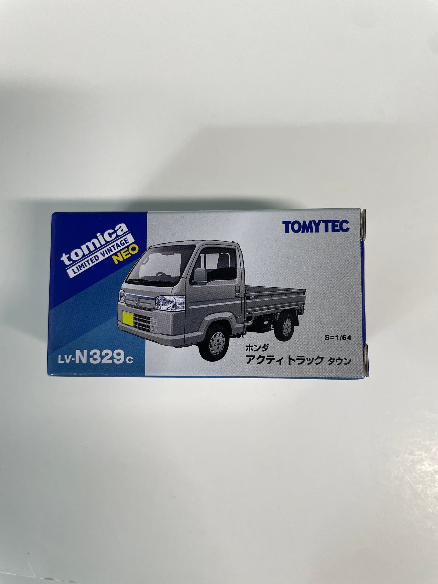 Tomica Limited Vintage Neo 1/64 LV-N329c Honda ACTY Truck Silver - Damaged Box