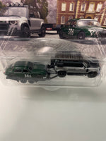 Hot Wheels 1/64 Car Culture Team Transport Jaguar MK1 & 2023 Land Rover Defender 110