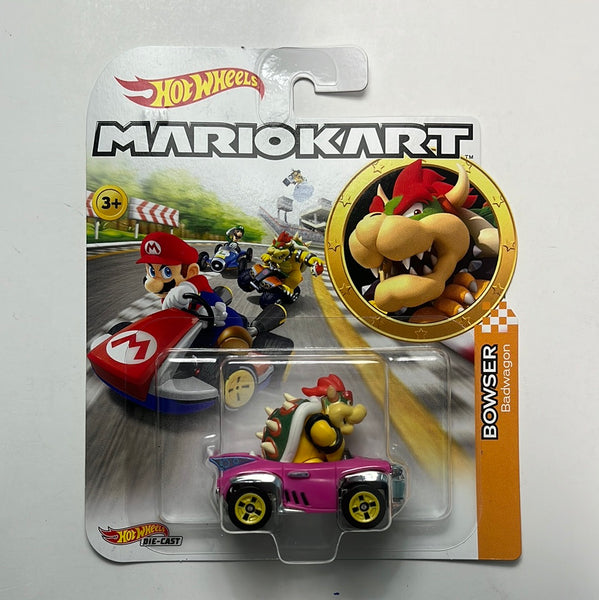 Hot Wheels Mario Kart Bowser w/ Badwagon