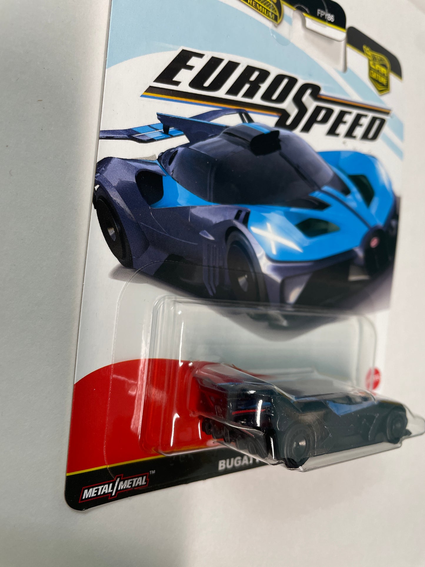 Hot Wheels 1/64 Car Culture Euro Speed Bugatti Bolide Blue - JBK79