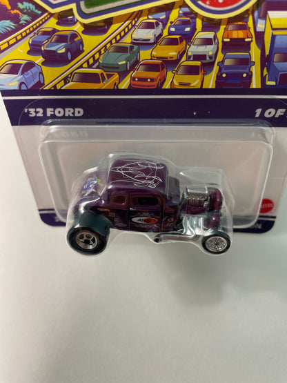 Hot Wheels 1/64 38th Annual Collectors Convention Los Angeles ‘32 Ford Purple