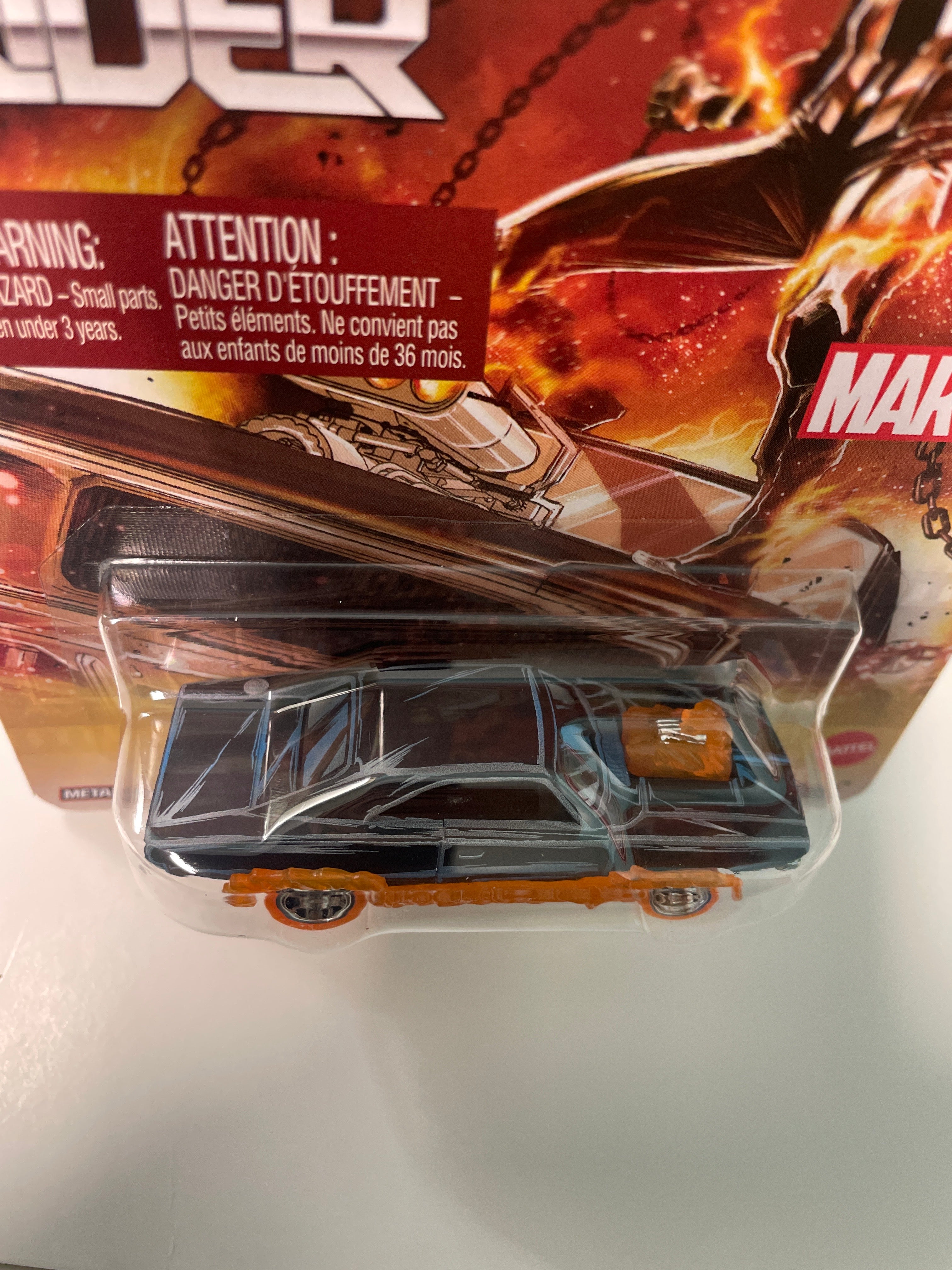 Hot Wheels 1/64 Pop Culture Ghost Rider Charger Black – Flipn Diecast