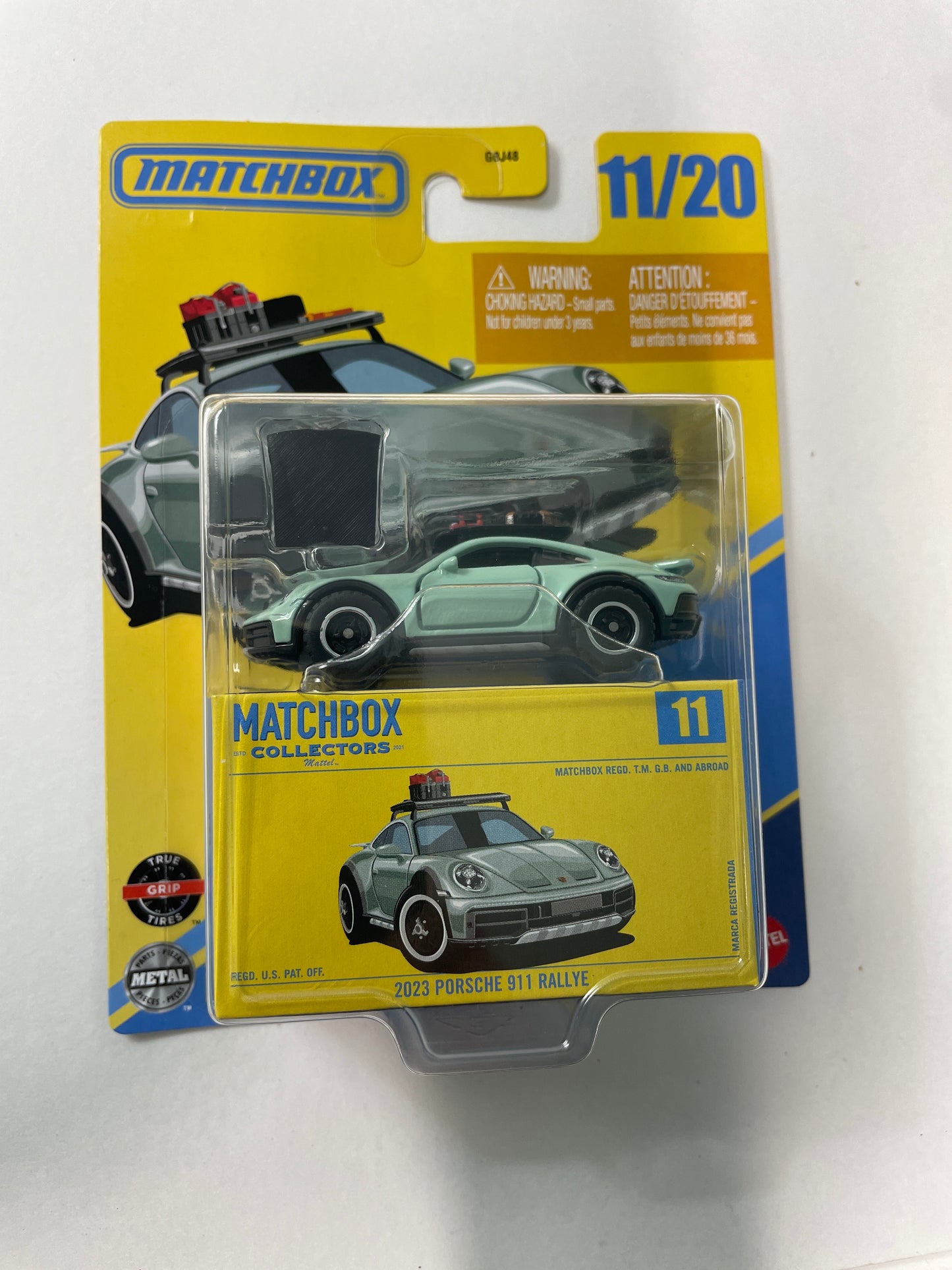 Matchbox Collectors 1/64 2023 Porsche 911 Rallye Teal