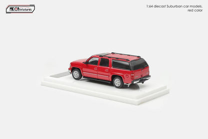 MK Miniatures 1/64 Chevrolet Suburban Red