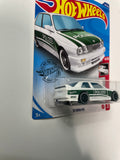 Hot Wheels 1/64 ‘92 BMW M3 Polizei White & Green - Damaged Card