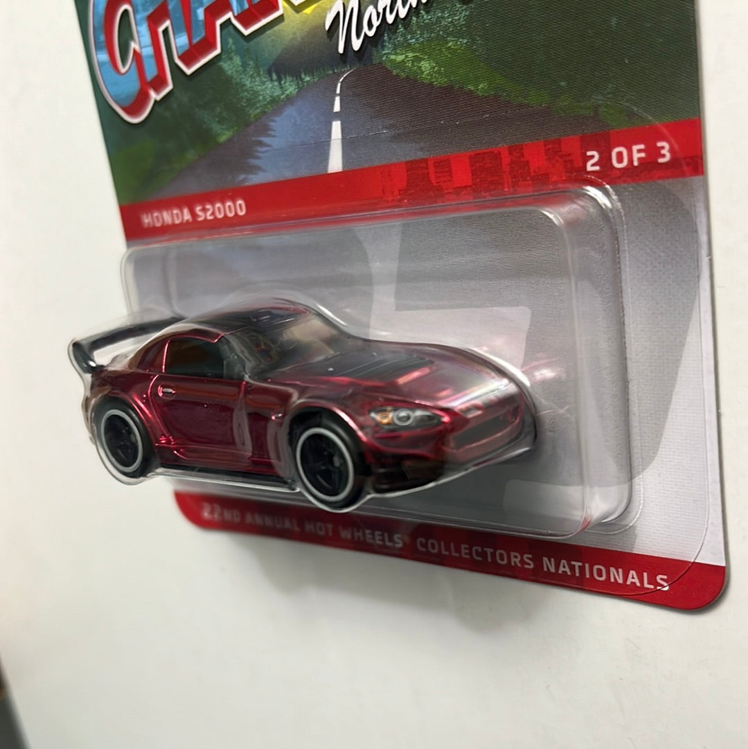 Hot Wheels Charlotte Convention Honda S2000 Red – Flipn Diecast