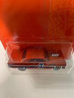 Hot Wheels 1/64 Orange & Blue ‘64 Chevy Chevelle SS Orange - Damaged Card