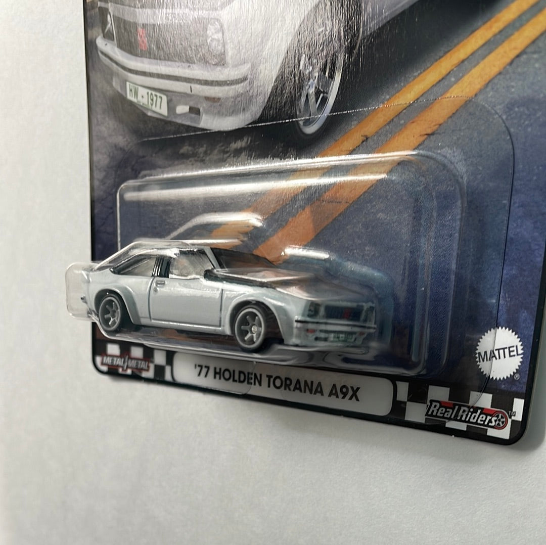 Hot Wheels 1/64 HW Boulevard ‘77 Holden Torana A9X White - Damaged Box