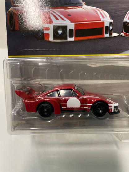 Hot Wheels 1/64 Premium Car Culture 2 Pack Porsche 935 & 2018 Porsche 935 Red - JHW51