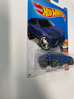 Hot Wheels 1/64 Lamborghini Urus Blue - Damaged Card