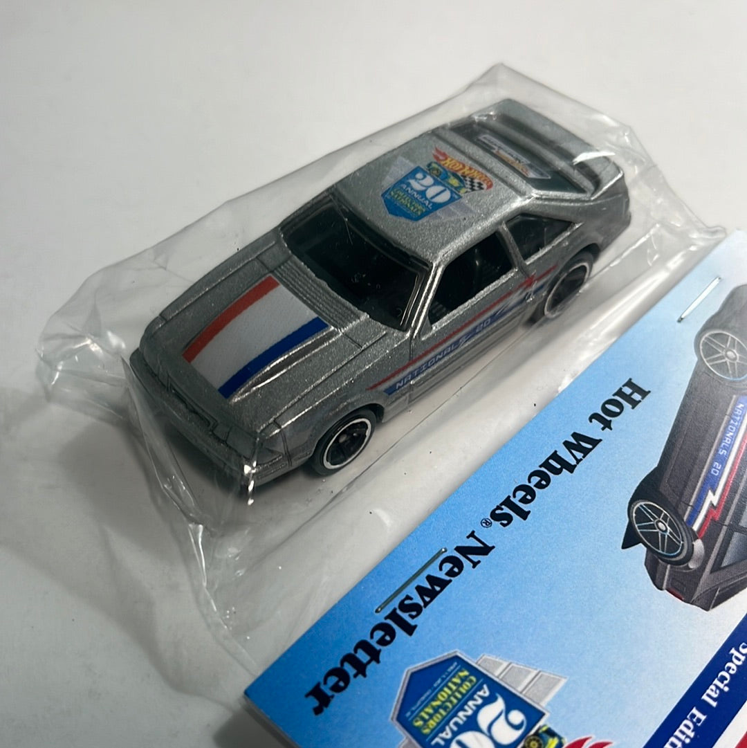 Hot Wheels Convention Newsletter ‘92 Ford Mustang Silver