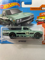 Hot Wheels 1/64 Datsun 620 Short Card Green