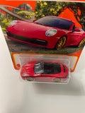 Matchbox 1/64 Porsche 911 Carrera Cabriolet Red