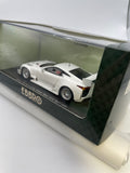 Ebbro 1/43 Lexus LFA Nurburgring 24-hour Race 2012 Test Car White