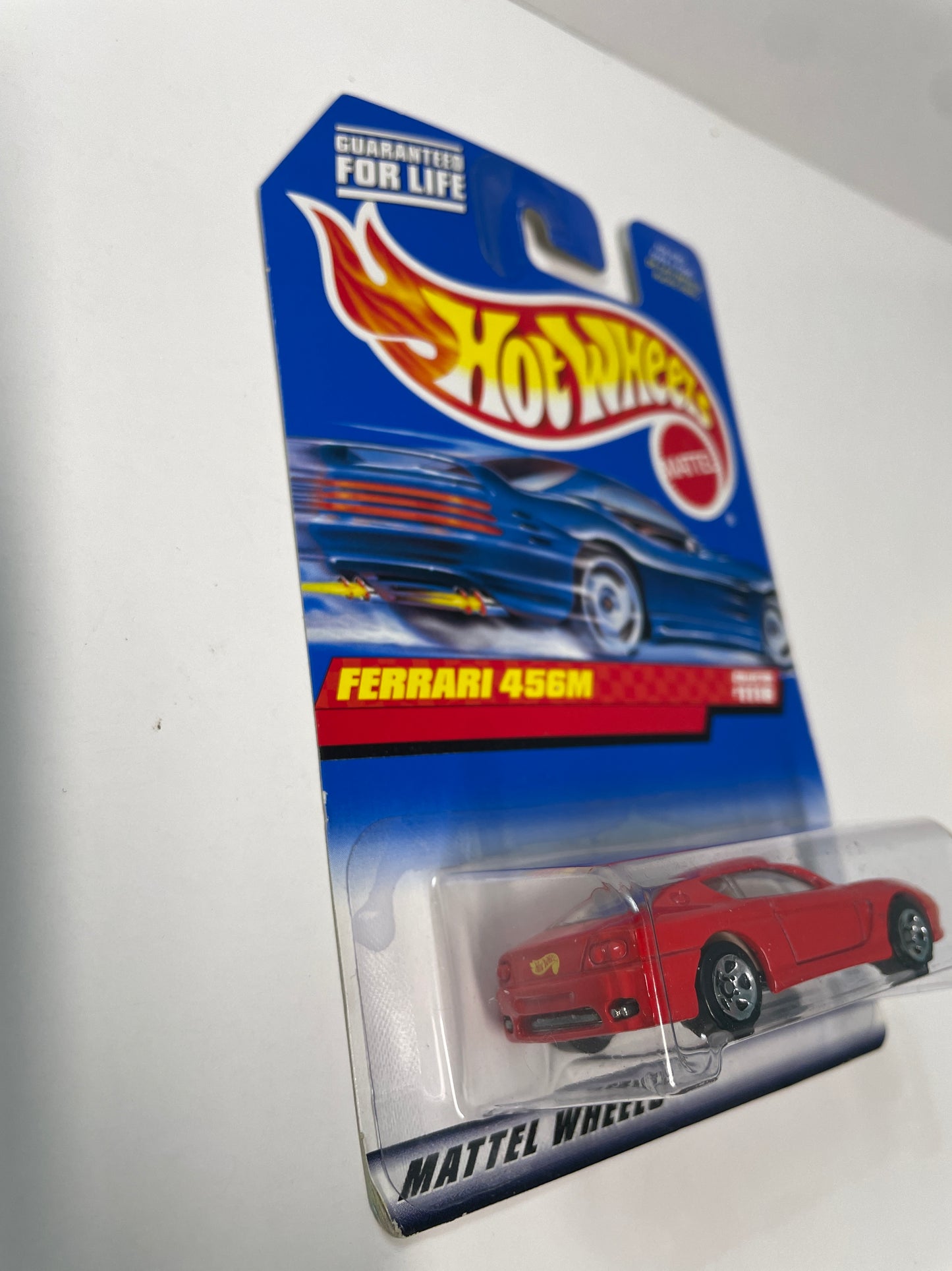 Hot Wheels 1/64 Ferrari 456M Red - Damaged Box