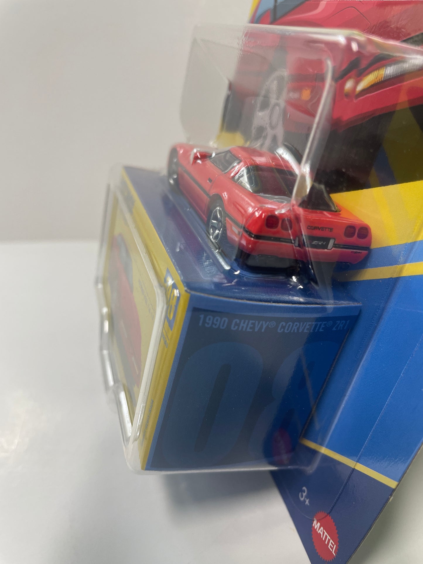 Matchbox Collectors 1/64 1990 Chevy Corvette ZR1 Red - JJV94