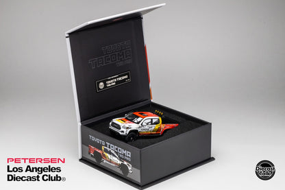 GCD 1/64 Los Angeles Diecast Club Exclusive Toyota Tacoma TRD PRO White & Red