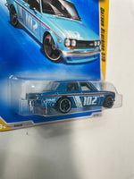 Hot Wheels 1/64 Datsun Bluebird 510 #102 Blue
