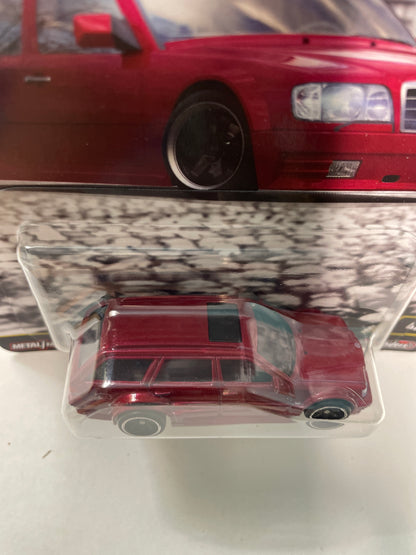 Hot Wheels 1/64 Car Culture Fast Wagons Mercedes-Benz E 36 AMG Red