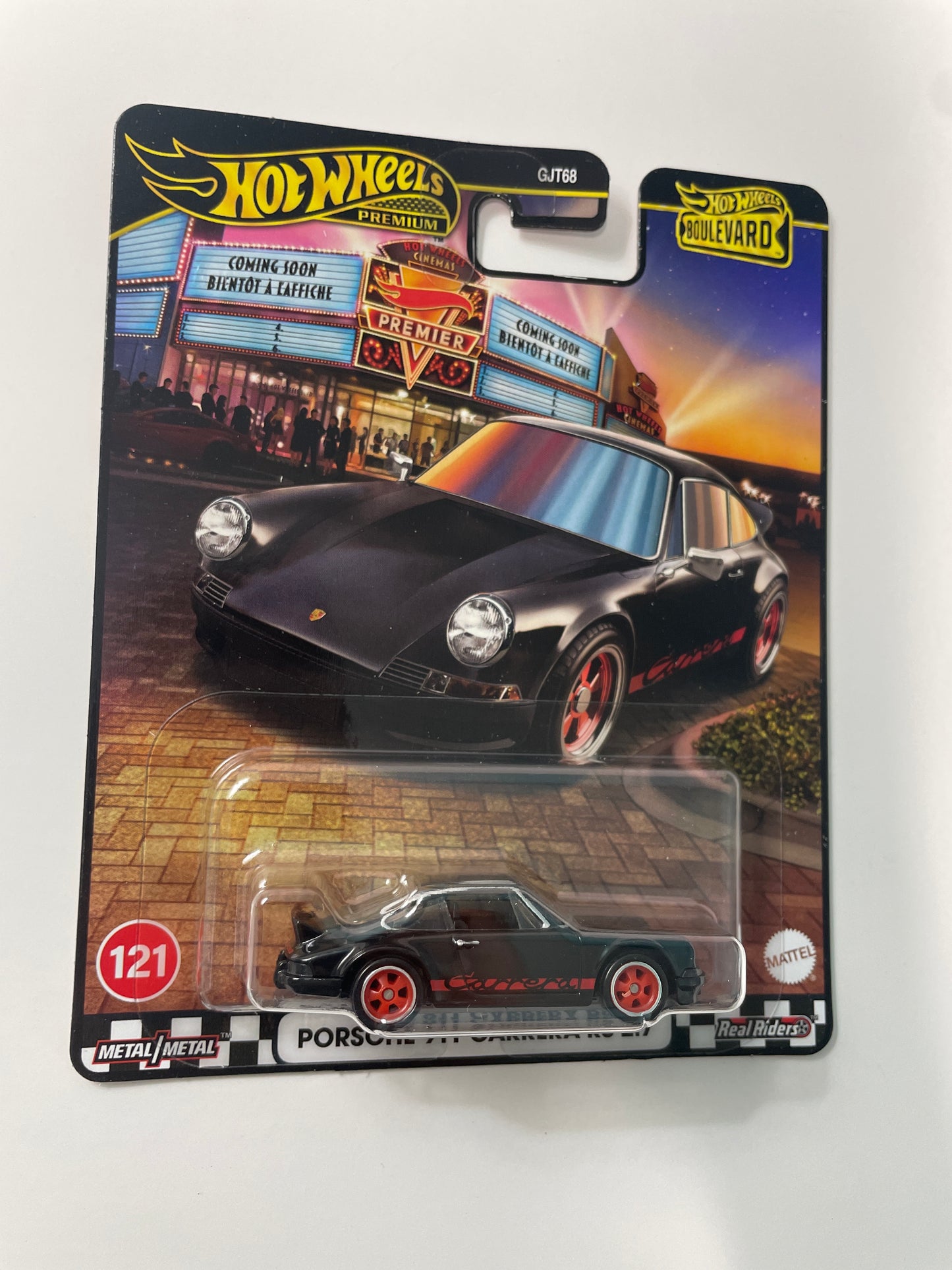 Hot Wheels 1/64 Boulevard Mix B Porsche 911 Carrera RS 2.7 Black - JBL19