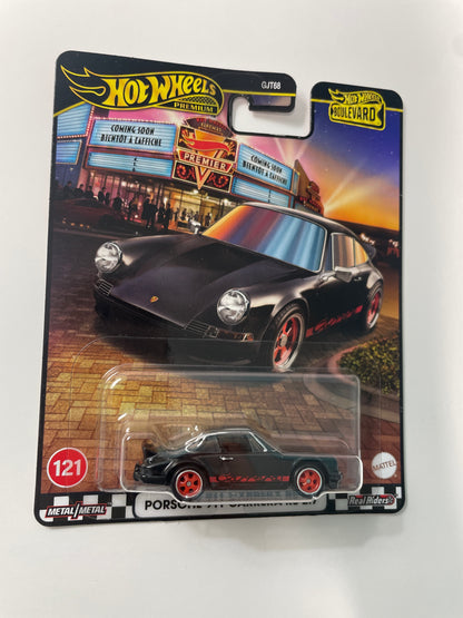 Hot Wheels 1/64 Boulevard Mix B Porsche 911 Carrera RS 2.7 Black - JBL19