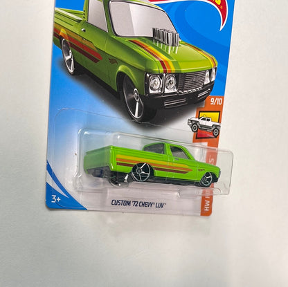 Hot Wheels 1/64 Custom ‘72 Chevy Luv Green