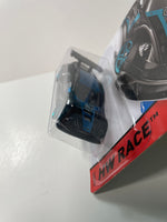 Hot Wheels 1/64 Aston Martin Vantage GT3 Black & Blue - Damaged Card