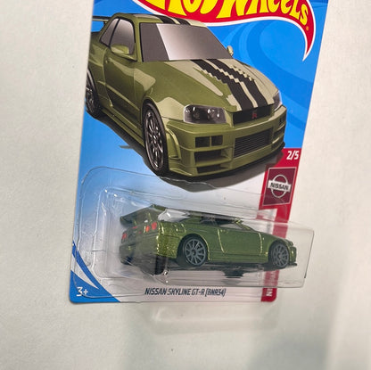 Hot Wheels 1/64 Nissan Skyline GT-R (BNR34) Green