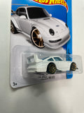 Hot Wheels 1/64 Porsche 993 GT2 White - Damaged Card