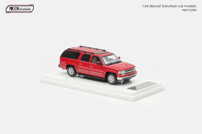 MK Miniatures 1/64 Chevrolet Suburban Red