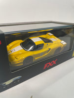 1/43 Hot Wheels 2006 Elite Ferrari FXX Yellow