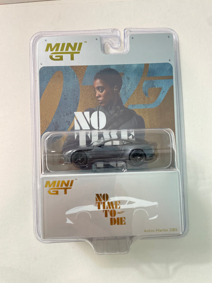 Mini GT 1/64 007 No Time To Die Aston Martin DBS Grey