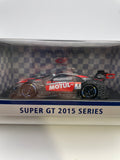 Ebbro 1/43 Nissan Motul Autech GT-R Super GT500 2015 Okayama Test n1 Black & Red