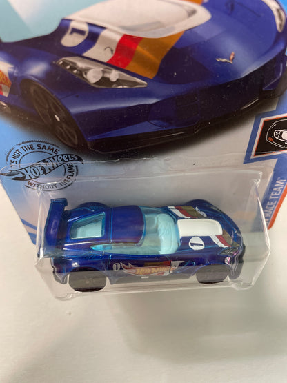 Hot Wheels 1/64 Chevrolet Corvette C7.R Blue